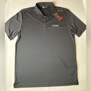 Travis Mathew Polo Shirt Size XL Black Prestige Pure Performance Short Sleeves
